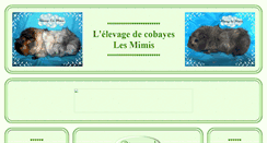 Desktop Screenshot of elevage-cochon-dinde-lesmimis.fr