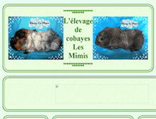 Tablet Screenshot of elevage-cochon-dinde-lesmimis.fr